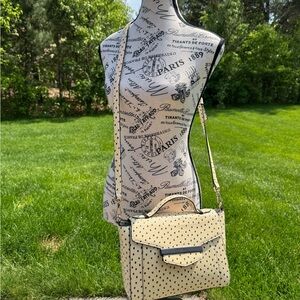 Kate Spade Polka Dot Cream Shoulder Bag